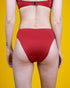 Treekini Bottom High Waist Women Bloodstone Red